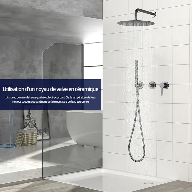 Robinet de douche à main – vue 2