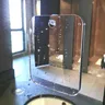 Miroir de douche en acrylique avec aspiration murale – vue 5