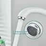 Robinet de cuisine de salle de bains blanc avec points – vue 3