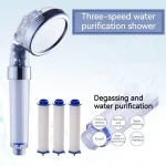 Purificateur d&rsquo;eau filtre pomme de douche douche haute pression pour salle de bain ensemble haute pression dispositif de Purification multifonctionnel