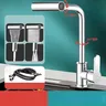 1080 ° Robinet de lavabo mécanique rotatif pour salle de… – vue 6