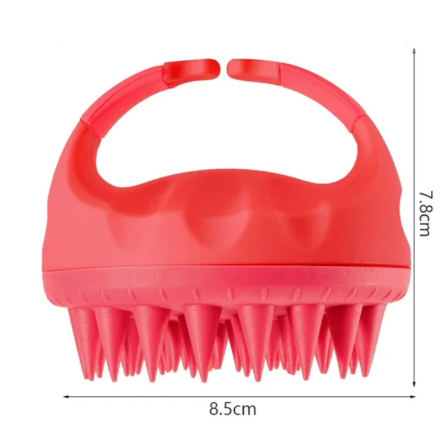 Brosse de massage de la tête en silicone – vue 3