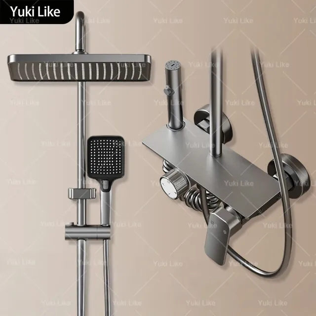 Ensemble de système de douche domestique en aluminium