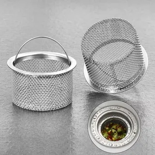 Filtre de vidange d'évier en acier inoxydable durable