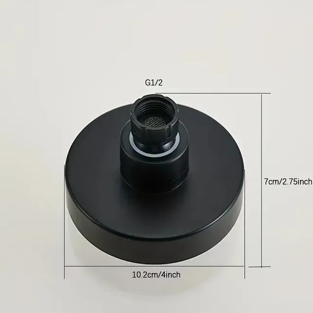 Pommeaux de douche ronds 4 pouces – vue 2