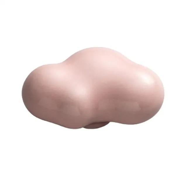 Bouton armoire poignée tiroir céramique nuage mat pastel… – vue 5