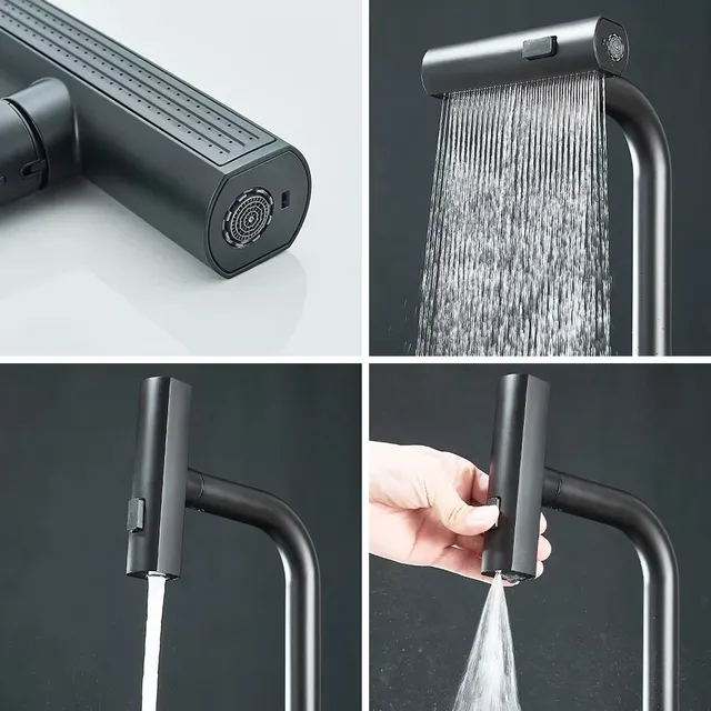 Robinet cuisine extractible coulissant mitigeur… – vue 4