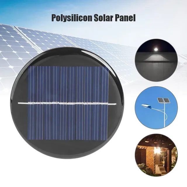 Panneau solaire rond 0.28W 5V 60mm – vue 3