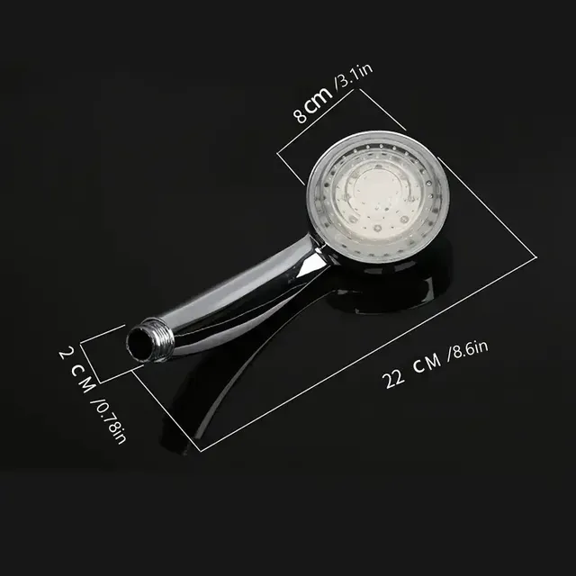 Douche lumineuse LED à main – vue 5