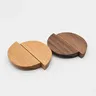 Bouton de porte en bois massif semi-transparent – vue 4
