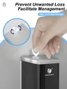 Distributeur savon liquide mural rechargeable plastique… – vue 5