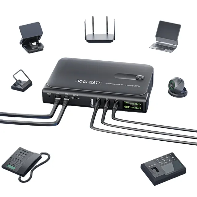 L'alimentation de batterie de secours UPS prend en…