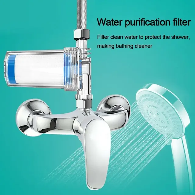 Filtre robinet douche compact transparent plastique… – vue 2