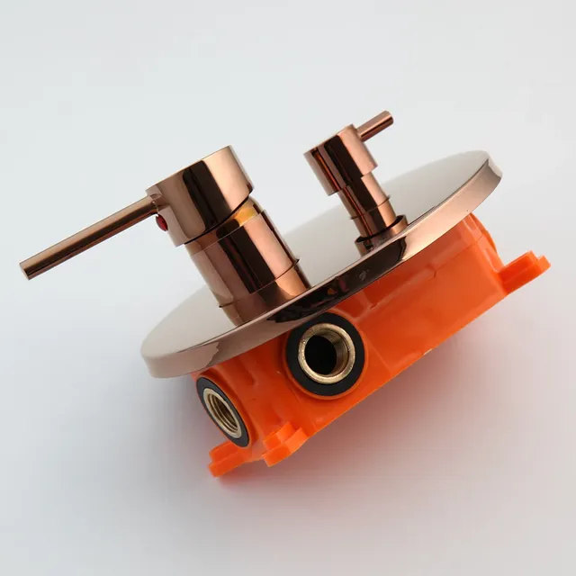 KEMAIDI ensemble de robinets de douche en or Rose… – vue 3