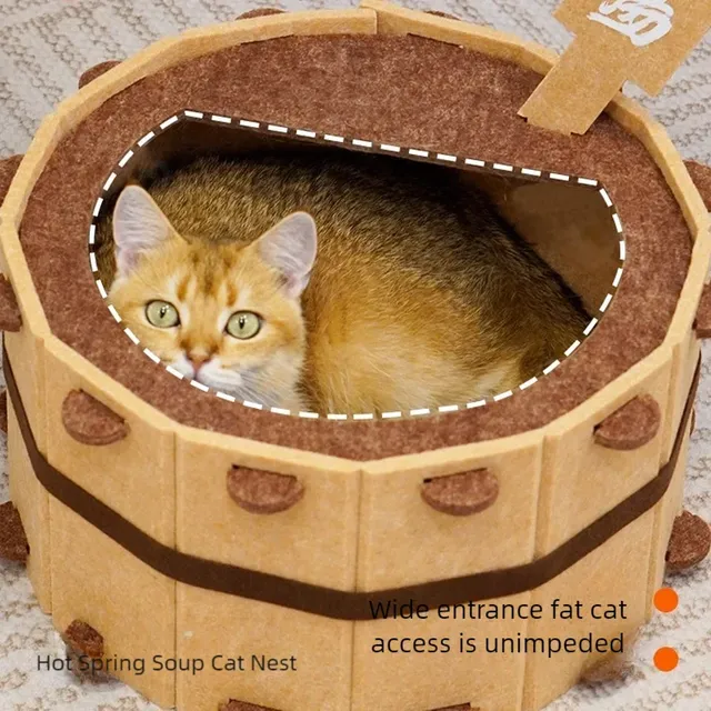 Baignoire quatre saisons pour chat – vue 3