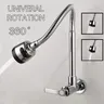 Robinet mural cuisine col cygne flexible extensible tête… – vue 7