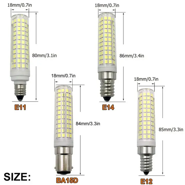 Ampoules de maïs LED à intensité variable – vue 2