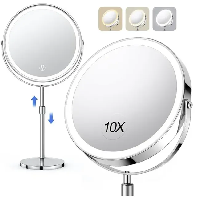Miroir de maquillage éclairé