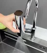 Robinet de cuisine cascade flux pulvérisateur tête… – vue 3