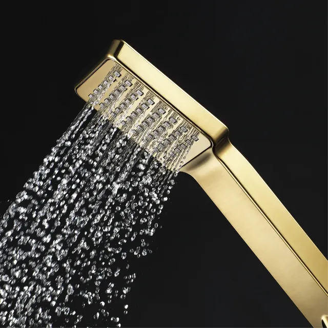 Pommeau douche main ABS or rose brossé doré cuivré… – vue 4