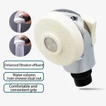 Pommeau de douche 2 en 1 à économie d&rsquo;eau, pour shampoing, Salon de coiffure, accessoire de pomme de douche avec interrupteur latéral