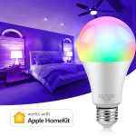 Lampe intelligente Wifi Homekit Alexa ampoule LED E27 AC85-265V RGB lampes Siri voix App contrôle Cozylife Google Home pour iPhone