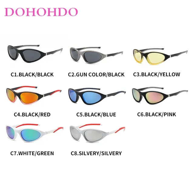 Lunettes de soleil de sport ovales pour femmes – vue 6