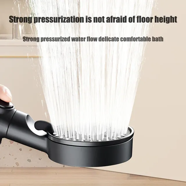 Pommeau de douche haute pression réglable avec filtre – vue 4