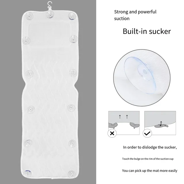 Oreiller de bain complet de luxe – vue 4