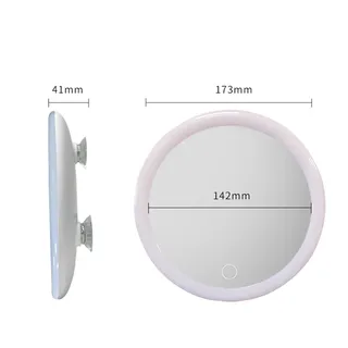 Miroir grossissant 10X avec miroir de maquillage léger avec lumières…