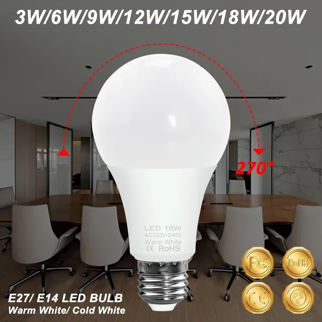 Ampoule LED E27 – vue 3