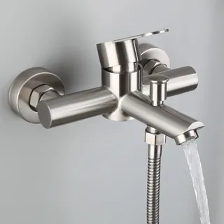 Robinets de douche muraux en acier inoxydable 304
