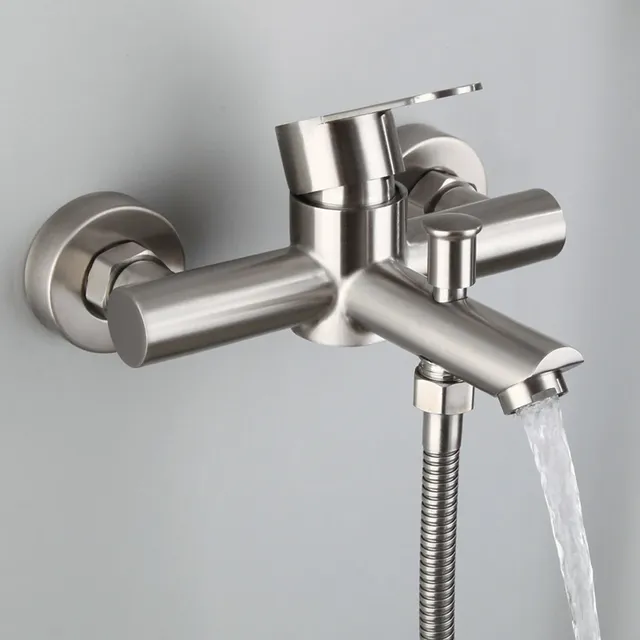 Robinets de douche muraux en acier inoxydable 304