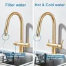 Robinet de cuisine avec filtre à eau Pure – vue 2