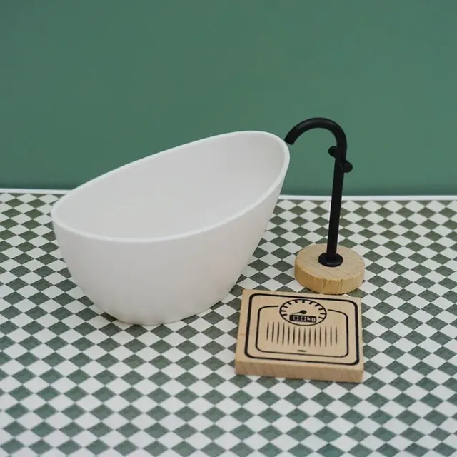 1:12 maison de poupée Simulation salle de bain jouet… – vue 2