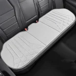 Housse de siège de voiture en daim souple, coussin de Support universel pour siège de conducteur, tapis de protection respirant et antidérapant, accessoires d&rsquo;intérieur de voiture
