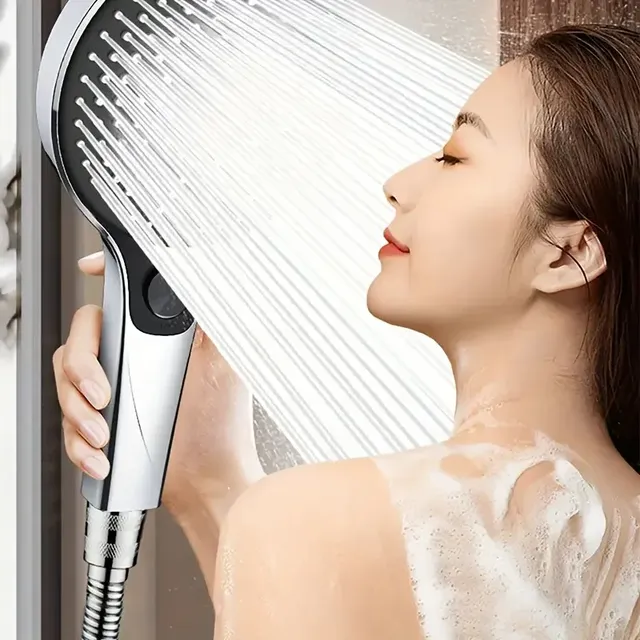 Pommeau de douche haute pression à trois vitesses avec… – vue 5