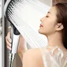 Pommeau de douche haute pression à trois vitesses avec… – vue 5