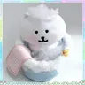 Mini baignoire ovale bleue peluches rondes rembourrées… – vue 5