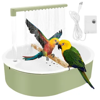 Baignoire de douche pour oiseaux