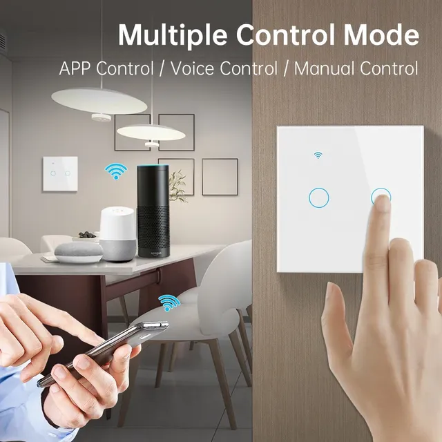 Smart Life Tuya WiFi lumière interrupteur d'escalier 2… – vue 3
