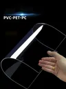 Plaque en PVC transparente 297x210mm – vue 2