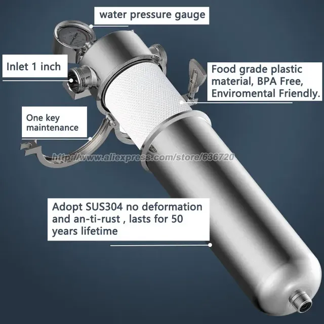 Filtre à eau pour toute la maison – vue 5