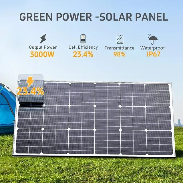 Kit de panneaux solaires haute puissance 6000W/3000W – vue 2