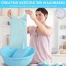 Bassine lavage portable antidérapant planche intégrée… – vue 6