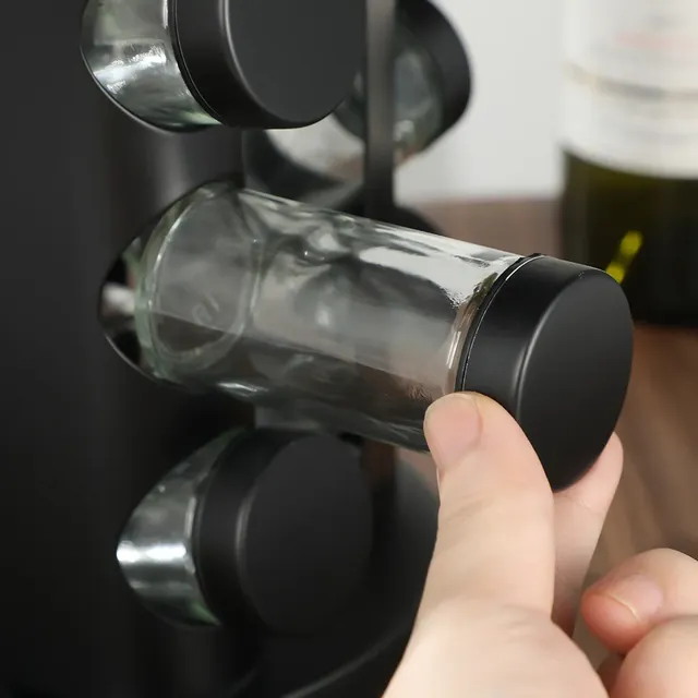 Étagère à épices rotative à 360 degrés en acier inoxydable – vue 6