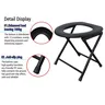 Siège toilette pliant portable camping adulte… – vue 5