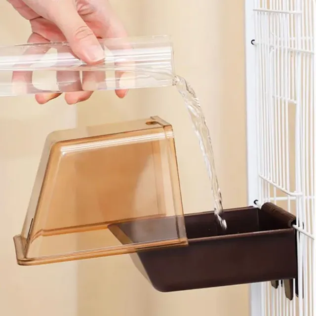 Grande boîte de bain pour oiseaux de compagnie – vue 5