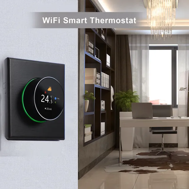 Thermostat intelligent mural ultramince tactile… – vue 2