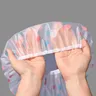 Bonnet douche imperméable transparent élastique… – vue 1